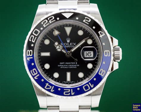 rolex black and blue gmt batman|gmt Batman Rolex price.